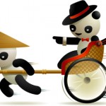 Panda ads and movies