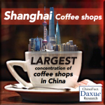 Coffee shop implantation in Shanghai