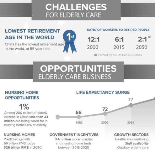 Elderly Infographic in China 2