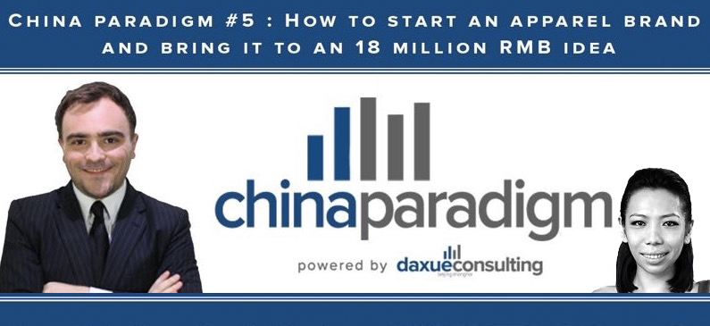 [Podcast] China paradigm #5: How to start a successful apparel brand in China with Vivian Chang