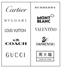 Online luxury brands