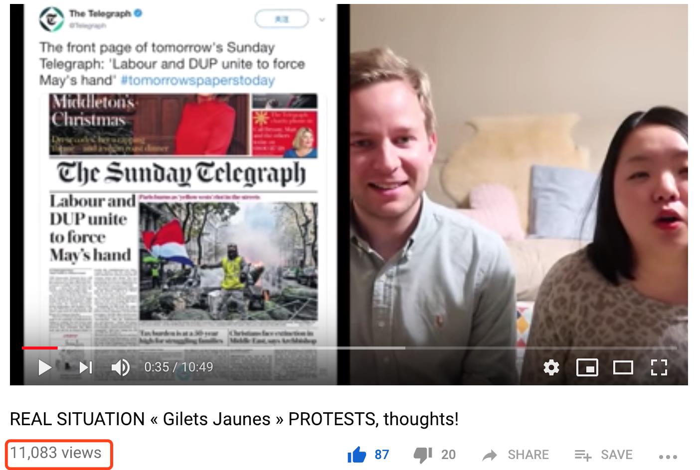 French riots video content
