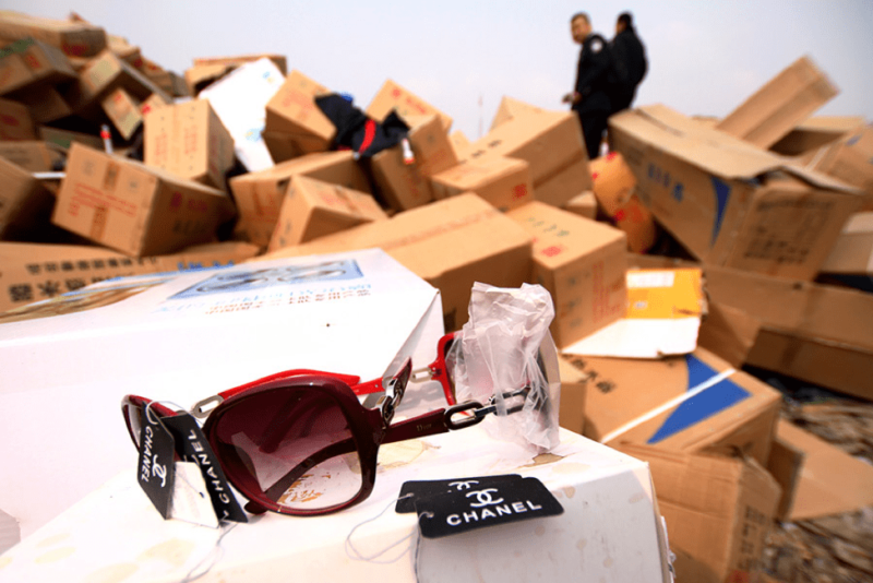 Counterfeit products in China