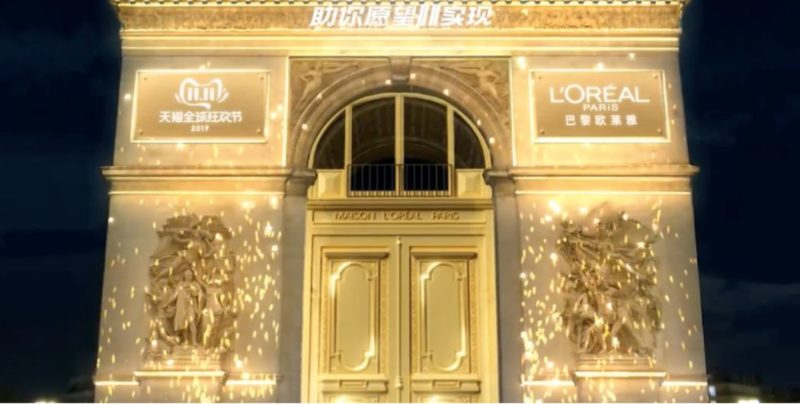 L'Oreal's double-eleven marketing campaign was a big success in 2019