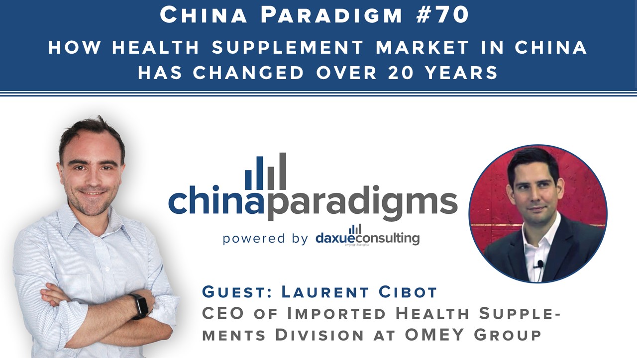 Podcast transcript #70: How health supplement market in China has changed over 20 years