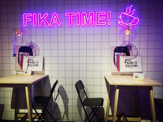 Pop-up store of IKEA