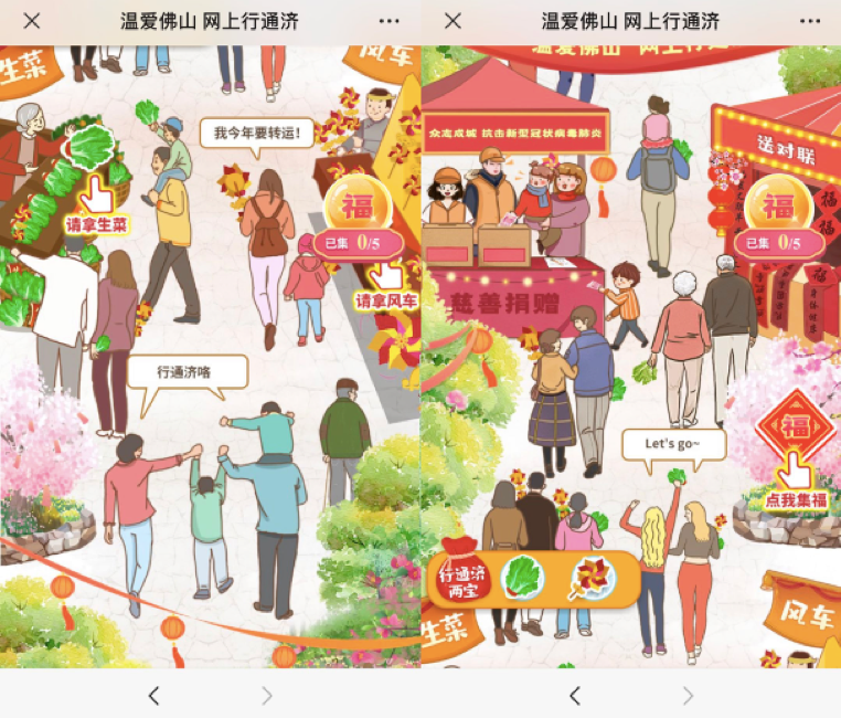Digitalization of temple fair