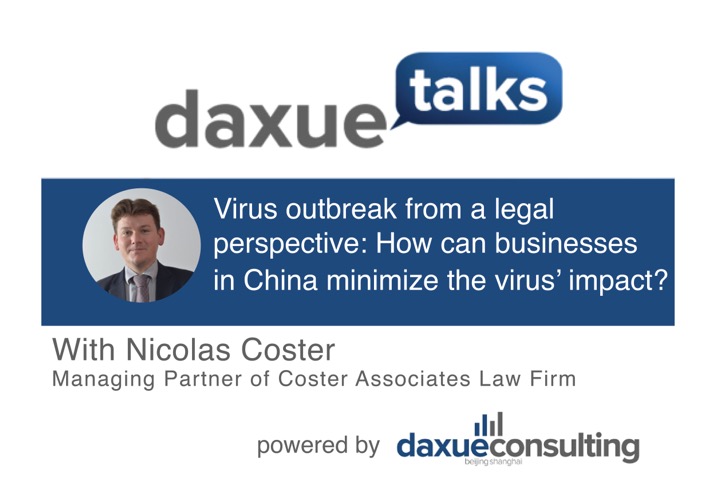 Daxue Talks 35: How can businesses in China minimize the effects of coronavirus?