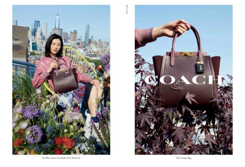 Liu Wen Coach marketing campaign in China