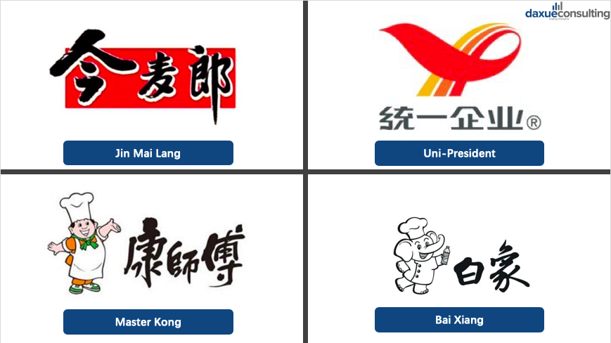 leading instant noodle brands in China