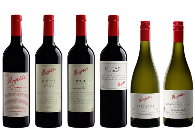 Penfolds Australian wine in China