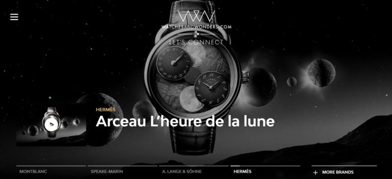 Brands new products on the main page